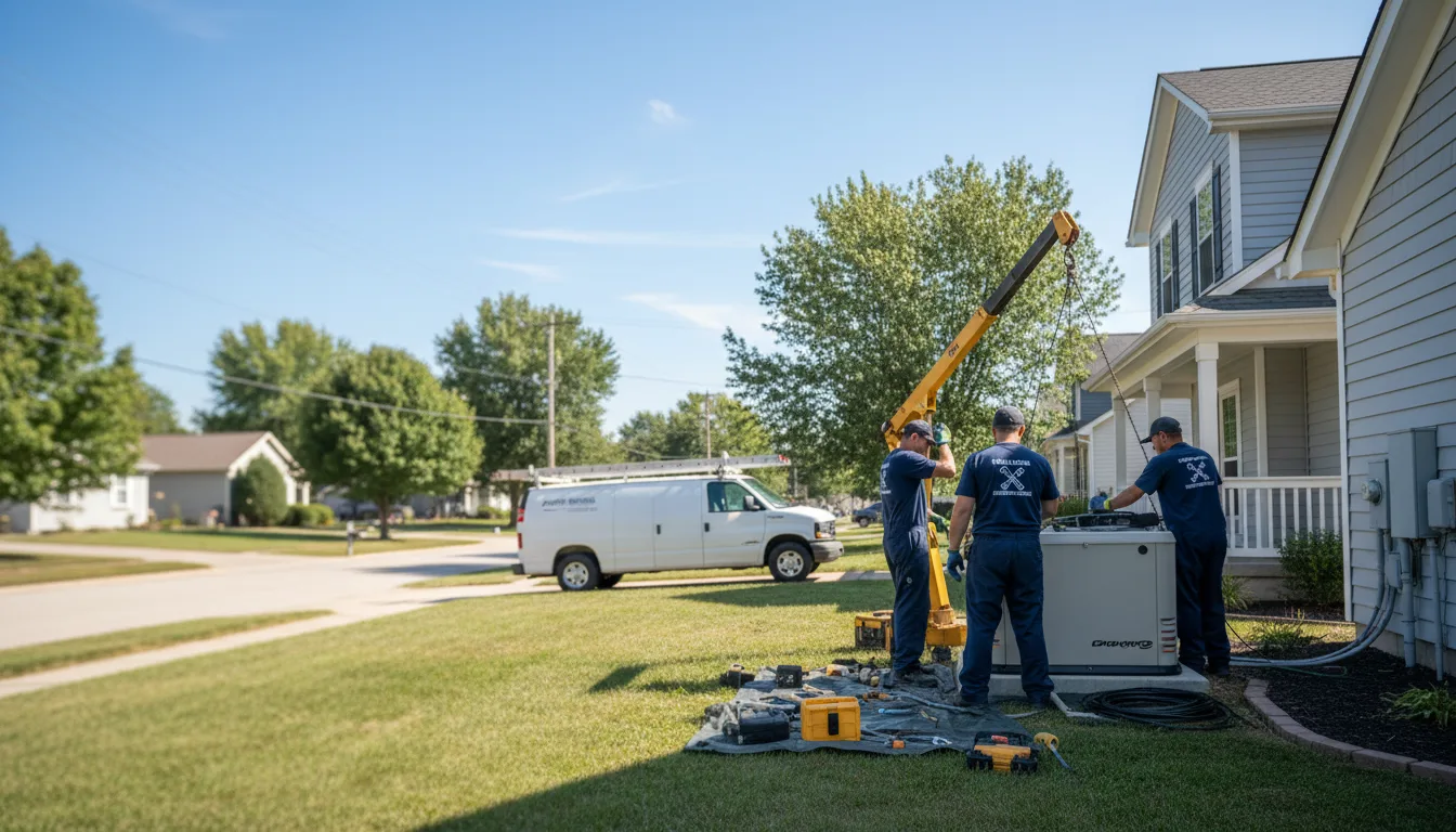 Generator Installation in Strang, OK near me